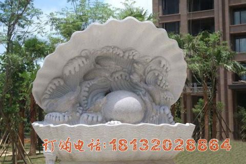 公园小(xiǎo)區(qū)动物(wù)喷泉石雕